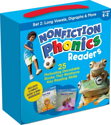 Nonfiction Phonics Readers 25 Motivating Decodable Books that Reinforce Key Reading Skills. Long vowels, digraphs & more. Set 2