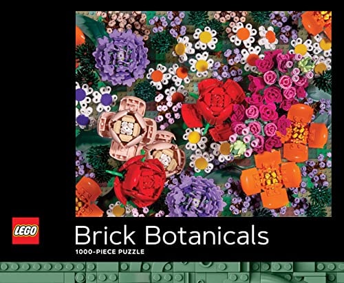 Chronicle Books Lego Brick Botanicals 1,000-piece Puzzle