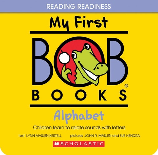 Bob Books : My First Bob Books - Alphabet Box Set Phonics, Letter Sounds, Ages 3 and Up, Pre-K ( Level: Reading Readiness)