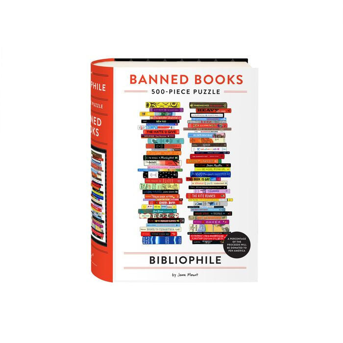 Banned Books - Bibliophile: 500pc Puzzle